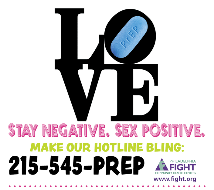 PrEP logo - Call 215-545-PREP