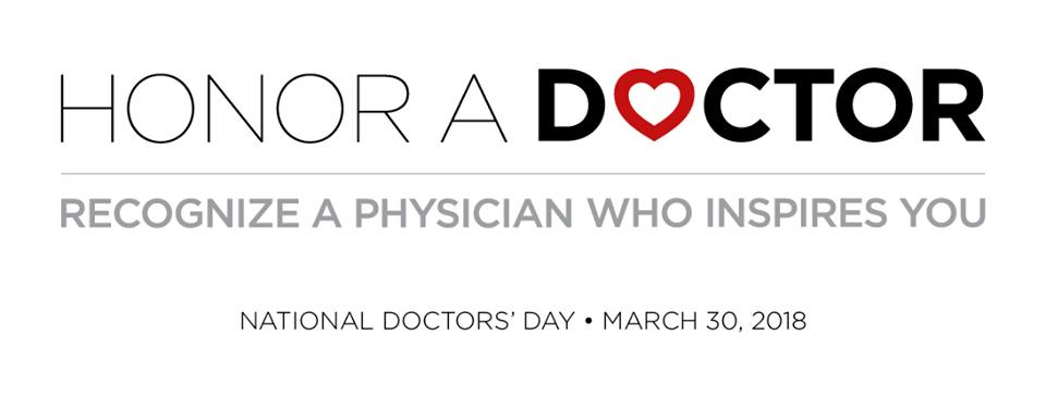 Celebrate National Doctors Day - March 30