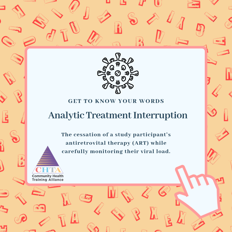Analytic Treatment Interruption
