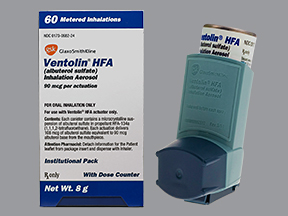 Ventolin HFA Inhaler Albuterol Sulfate