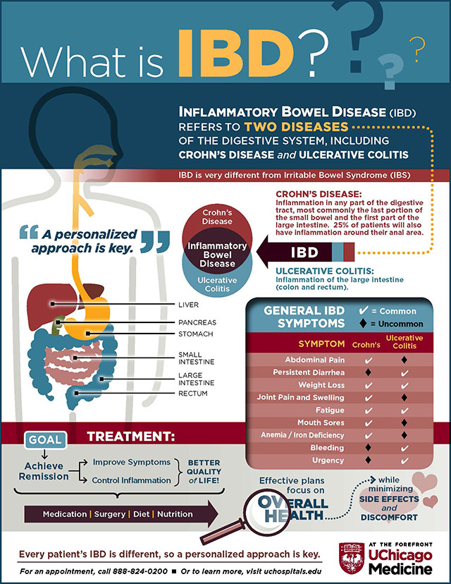 In a month lacking in the wealth of health observances throughout the rest of the year, we thought we would have a Fact about a lesser-known disease: Inflammatory Bowel Disease! 
