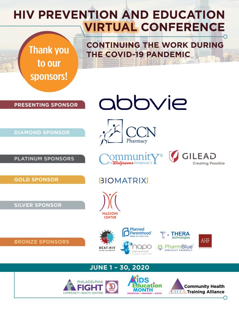 HIV Prevention Summit Sponsors for 2020