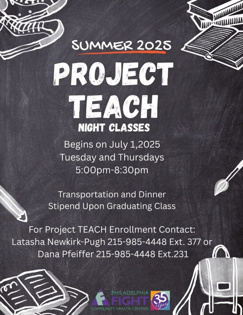 Summer 2025 Project TEACH Night Classes