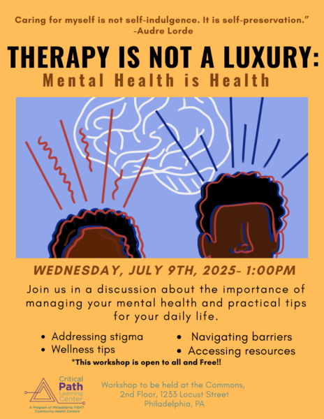 Therapy is Not a luxury
